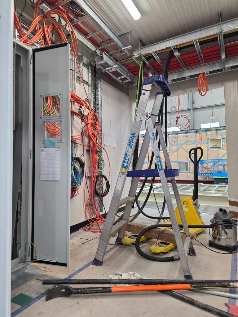 Offsite assets fitout with cable containment